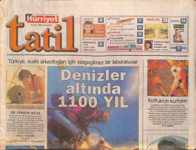 Hürriyet Gazetesi Tatil Eki 5 Eylül 1998 - Arjantinin Perşembe Anneleri GZ76491 - 1