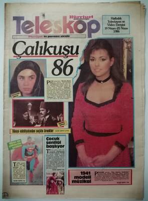 Hürriyet Gazetesi Teleskop Eki 19-25 Nisan 1986 Dünya Edebiyatından Seçkin Örnekler -GZ37167 - 1