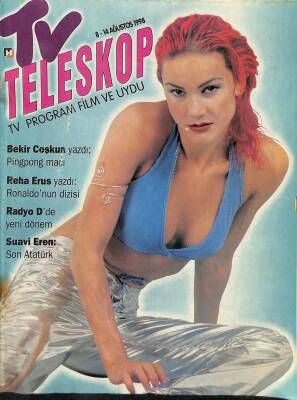Hürriyet Gazetesi Teleskop Eki 8-14 Ağustos 1998 - Ece Erken, Şeker Adamın Laneti 2 NDR76742 - 1