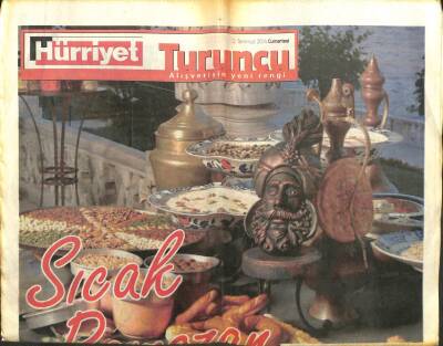 Hürriyet Gazetesi Turuncu Eki 12 Temmuz 2014 - Vasiyetiniz Organlarınız Olsun GZ99961 - 1