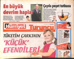 Hürriyet Gazetesi Turuncu Eki 20 Nisan 2013 GZ158352 - Gökçekoleksiyon