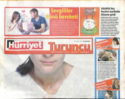 Hürriyet Gazetesi Turuncu Eki 9 Şubat 2013 - Tasarruf Ettikçe Kazanıyoruz GZ117220 - 1