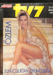 Hürriyet Gazetesi TV 7 Eki 23 - 29 Nisan 1994 - Ebru Yaşar, Rol Gereği Nikah Masasına Oturdu - 12 Mart'ın Perde Arkası NDR93080 - Gökçekoleksiyon