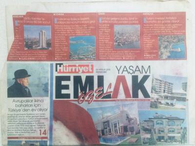Hürriyet Gazetesi Yaşam Emlak Eki 29 Aralık 2005 - Avrupalılar İkinci Baharları İçin Türkiyeden Ev Alıyor GZ40477 - 1