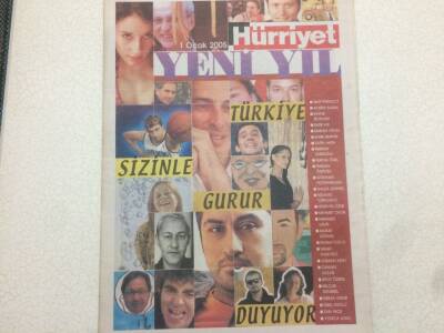 Hürriyet Gazetesi Yeni Yıl Eki 1 Ocak 2005 - İmansız Hanenin İmansız Savaşçısı GZ52050 - 1