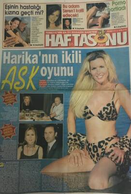 Hürriyet Haftasonu Gazetesi 26 Nisan 2000-Demet Şenerden Sevişme Sansürü -Safiye Soyman Faik Öztürk le Evleniyor GZ45367 - 2