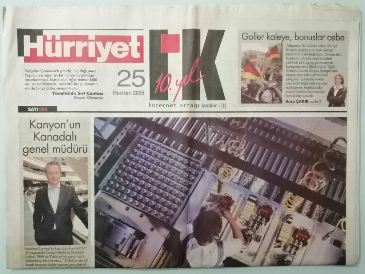 Hürriyet IK Gazetesi 25 Haziran 2006 Hayır Tek Yol Üniversite Değil -GZ33399 - 1