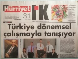 Hürriyet IK Gazetesi 31 Aralık 2006 Türkiye Dönemsel Çalışmayla Tanışıyor -GZ44382 - 1