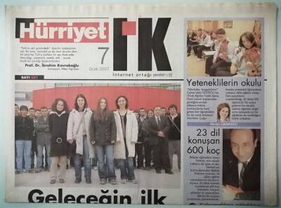 Hürriyet IK Gazetesi 7 Ağustos 2007 Özel Sektörü Bıraktı Sivil Topluma Geçti -GZ37002 - 1