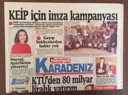 Hürriyet Karadeniz Gazetesi 23 Şubat 1992 - Ktüden 80 Milyar Liralık Yatırım GZ10285 - 2