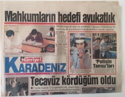 Hürriyet Karadeniz Gazetesi 24 Haziran 1993 - Hopa - Sarp Arasındaki Karayolunu Daha Sağlıklı Hale Getirmek İçin Güzergah Üzerine 7 Adet Tünel Açılacak - GZ16950 - 1