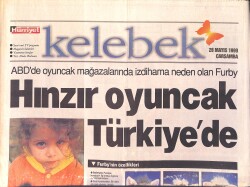 Hürriyet Kelebek Gazetesi 26 Mayıs 1999 - Müjde Ar Yeniden Başkan - Furby Oyuncak Türkiye'de GZ2919 - Gökçekoleksiyon