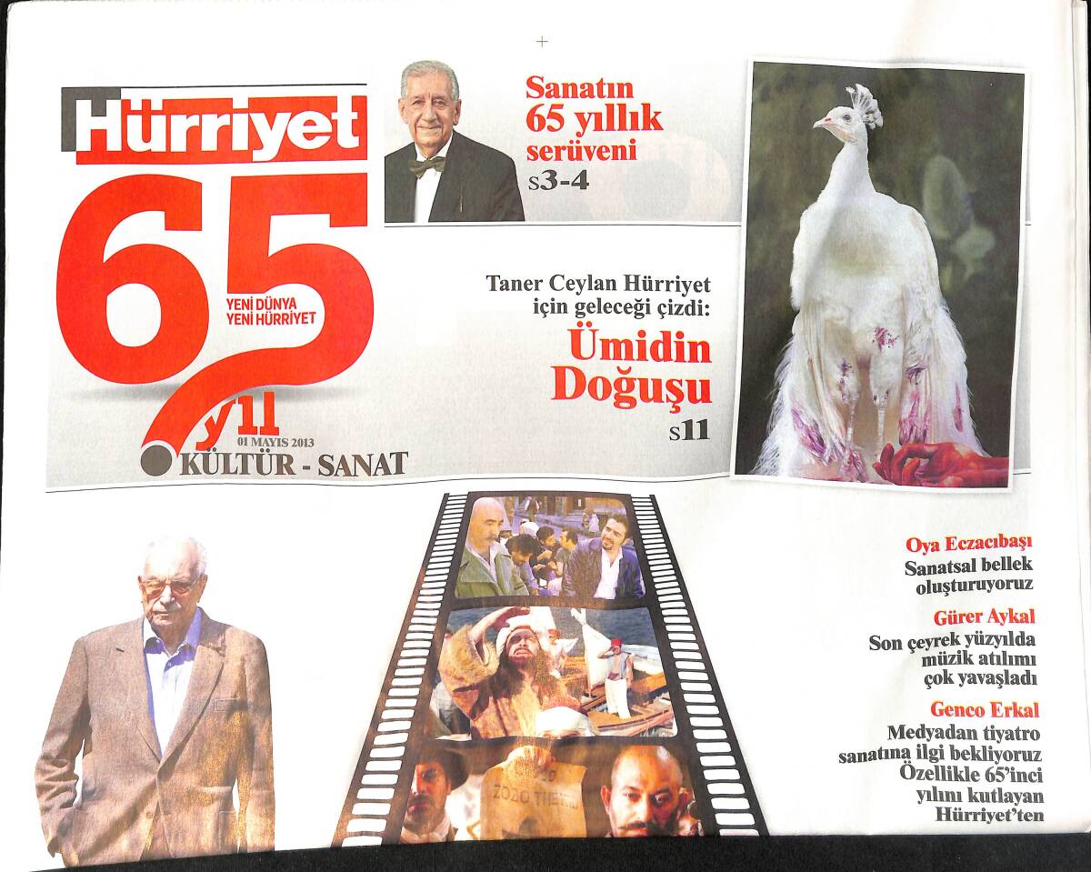 Hürriyet Kültür/Sanat Gazetesi 65. Yıl 1 Mayıs 2013 - Mükemmel Bira Üretimine Adanmış Bir Hayat 