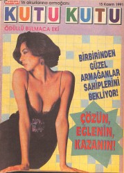 Hürriyet Kutu Kutu Bulmaca Sayı 21 - 15 Kasım 1991 NDR88023 - Gökçekoleksiyon