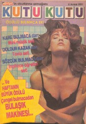 Hürriyet Kutu Kutu Bulmaca Sayı 24 - 6 Aralık 1991 NDR88021 - Gökçekoleksiyon