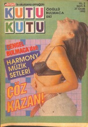 Hürriyet Kutu Kutu Bulmaca Sayı 5 - 31 Ocak 1992 NDR88020 - Gökçekoleksiyon