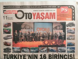 Hürriyet Oto Yaşam Gazetesi 11 Mart 2009 Türk Gencin Buruk Başarısı - GZ44608 - 1