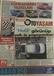 Hürriyet Oto Yaşam Gazetesi 15 Haziran 2005- Hafif Ticari Araç Üretiminde Avrupanın Merkezi Olduk GZ45304 - 2