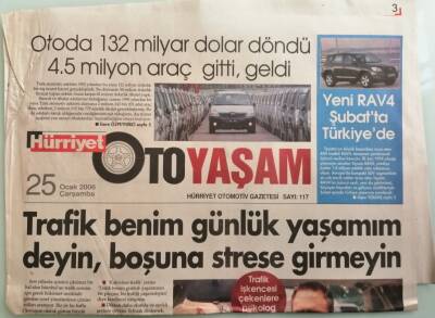 Hürriyet Oto Yaşam Gazetesi 25 Ocak 2006 Kardada Çöldede Şampiyon -GZ37911 - 1