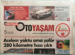 Hürriyet Oto Yaşam Gazetesi 5 Ekim 2005 Makyajla Güzelleşmiş Motoruyla Asileşmiş - GZ44154 - 2