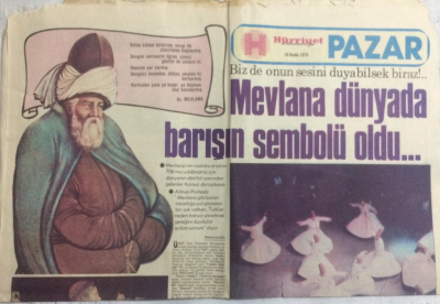 Hürriyet Pazar Eki 16 Aralık 1979 - Uzaylı Mork Ve Mindy 15 Günde Bir Ekranda , Kitty Annayı Kıskanmaya Başlıyor - GZ19993 - 1