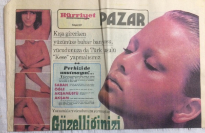 Hürriyet Pazar Eki 25 Eylül 1977 - Eurovisiona Katılacağız - GZ19966 - 1