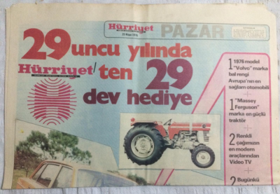 Hürriyet Pazar Eki 25 Nisan 1976 - Ünlü Sporcularla Antrenmana Çıkıyoruz - GZ19962 - 1
