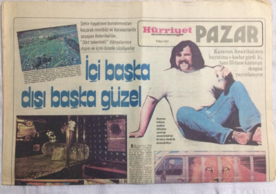 Hürriyet Pazar Eki 9 Ekim 1977 - 100 Yaşına Kadar Aşk - GZ19960 - 1
