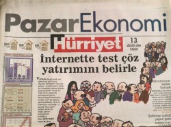 Hürriyet Pazar Ekonomi Gazetesi 13 Ağustos 2000- Palm Artık Türkçe GZ45027 - 1