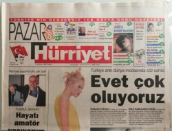 Hürriyet Pazar Gazetesi 1 Haziran 1997 Türkiye Artık Dünya Modasında Söz Sahibi -GZ44567 - 1