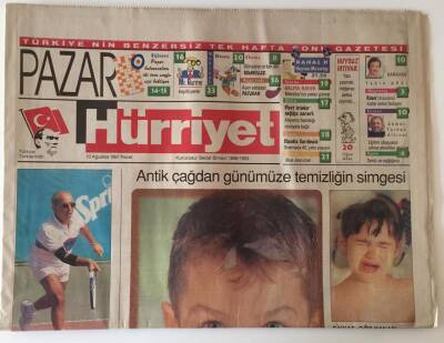 Hürriyet Pazar Gazetesi 10 Ağustos 1997 - İlk Çağdan Günümüze Temizliğin Simgesi Sabunun Tarihçesi GZ16152 - 2