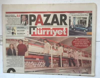 Hürriyet Pazar Gazetesi 15 Aralık 2002 - Mesudiyenin Sırrı Çözüldü GZ7818 - 1
