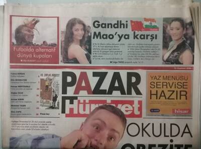 Hürriyet Pazar Gazetesi 18 Haziran 2006 Karadenizin Entelektüel Türkücüsü Volkan Konak -GZ37227 - 1
