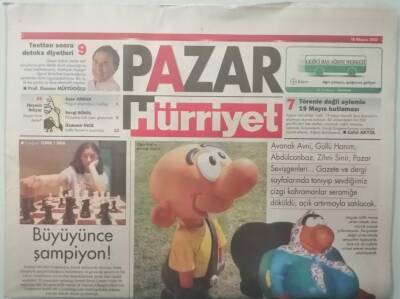 Hürriyet Pazar Gazetesi 18 Mayıs 2003 Güneydoğuda Faili Meçhul Korkusunu Hortlatan Cinayet -GZ37516 - 1