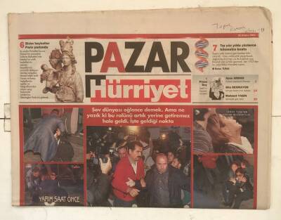 Hürriyet Pazar Gazetesi 20 Ekim 2002 - Kırklarelide Son 8 Yahudi GZ7705 - 1