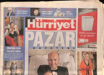 Hürriyet Pazar Gazetesi 24 Nisan 2011 - Jeff Hakko Yurtdışında Bile Taklitlerimiz Satılıyor GZ92526 - 1