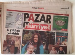 Hürriyet Pazar Gazetesi 25 Mart 2007 - 5 Yıldızlı Yaşlılık , Seçilmiş Çocuklar GZ16691 - 1
