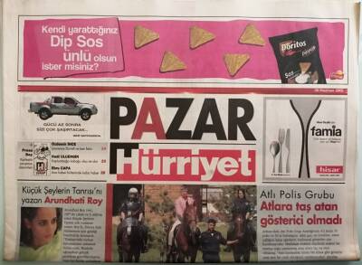 Hürriyet Pazar Gazetesi 26 Haziran 2005 Türkiye Dünya Bilim Liginde Yükseliyor -GZ37929 - 1