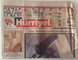 Hürriyet Pazar Gazetesi 31 Ağustos 1997 - Uzay Gözlemevi Eylülde Hizmete Giriyor , Artık Yıldızlar Antalyaya Daha Yakın GZ16699 - 2