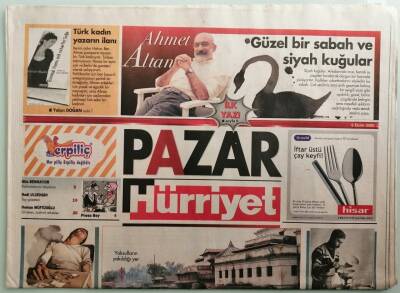 Hürriyet Pazar Gazetesi 9 Ekim 2005 Ayşe Armanın Bekir Coşkunla AB Röpörtajı - GZ44160 - 1