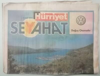 Hürriyet Seyahat Gazetesi 11 Eylül 2003 Bir Yanım Ege Bir Yanım Akdeniz -GZ37515 - 1