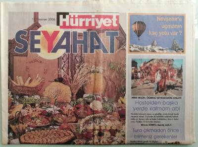 Hürriyet Seyahat Gazetesi 12 Haziran 2006 Nevşehire Uçmanın Kaç Yolu Var - GZ44150 - 1