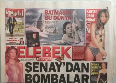 Hürriyet Seyahat Gazetesi 2 Nisan 2007 Orhan Gencebay Batmasın Bu Dünya - Şenaydan Bombalar - GZ44330 - 1