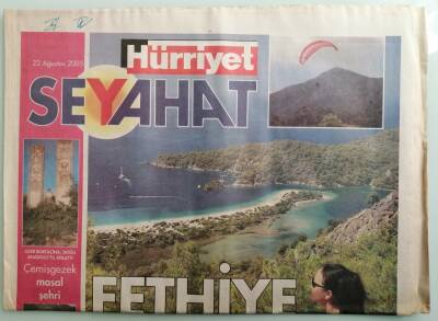 Hürriyet Seyahat Gazetesi 22 Ağustos 2005 Vanda Mavi Tur Tuncelide Alabalık - GZ37741 - 1
