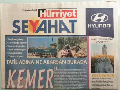 Hürriyet Seyahat Gazetesi 27 Haziran 2005 Tatil Adına Ne Ararsan Burada -GZ37729 - 1