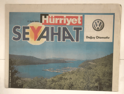 Hürriyet Seyehat Gazetesi 11 Eylül 2003 - Ayşe Arman Eğirdirde Göl Tatilini Yazdı GZ5167 - 2
