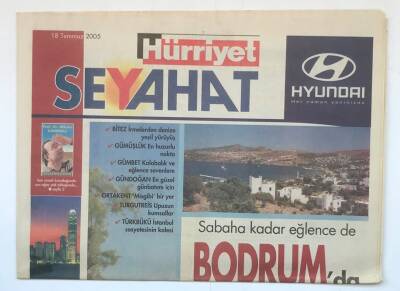 Hürriyet Seyehat Gazetesi 18 Temmuz 2005 - Bulutlar Ayaklarınızın Altında Okyanus Başınızın Üstünde GZ8730 - 1
