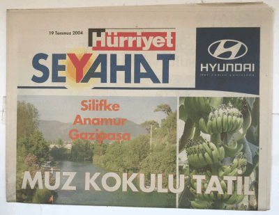 Hürriyet Seyehat Gazetesi 19 Temmuz 2004 - Günseli Malkoç , Bhutanı Anlattı GZ5344 - 1