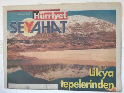 Hürriyet Seyehat Gazetesi 21 Kasım 2005 - Likya Tepelerinden Antalyaya Bakış GZ8129 - 1