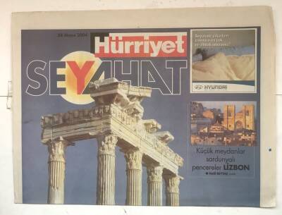 Hürriyet Seyehat Gazetesi 24 Mayıs 2004 - Deniz Ve Güneş Tarihinin İçinde SİDE GZ8223 - 1